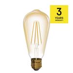LED žiarovka Vintage ST64 4W E27 teplá biela