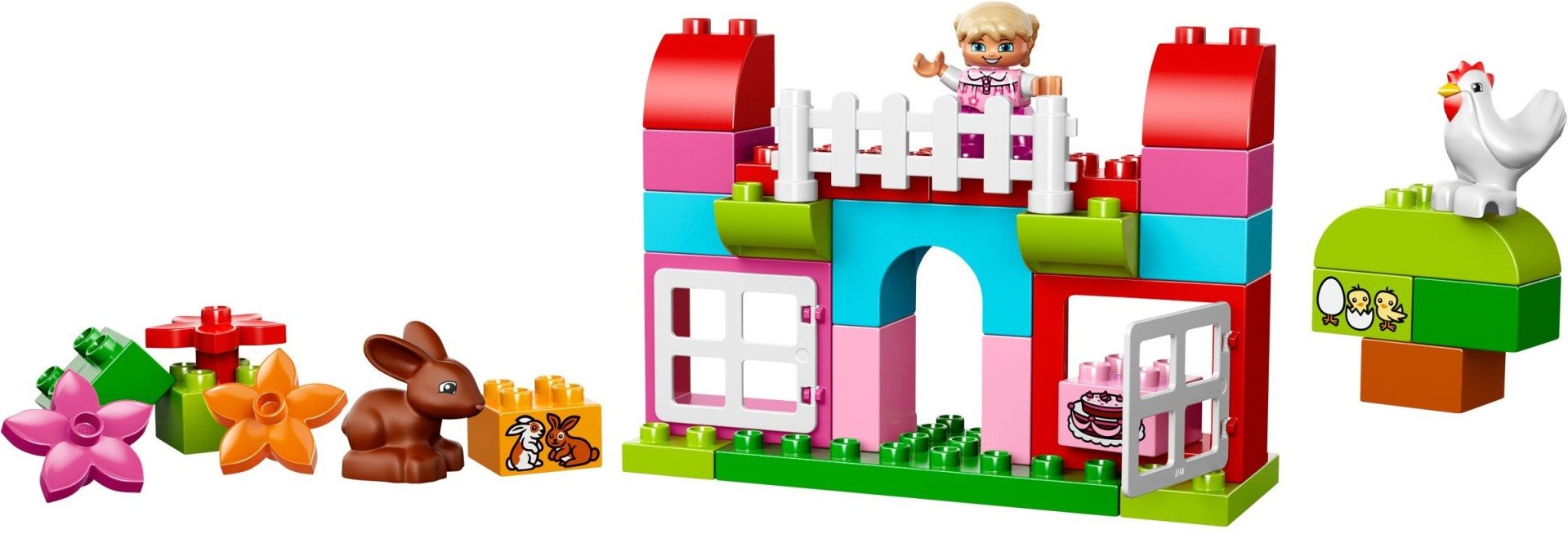 Lego Duplo - Růžový box plný zábavy