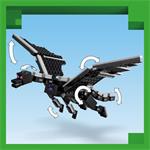 LEGO® Minecraft® Drak z Enderu a loď z Endu 21264
