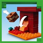LEGO Minecraft Lávová bitka v podzemí 21266