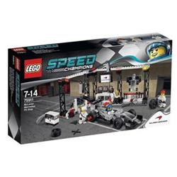 Lego Speedchampions - Zastávka v boxech pro McLaren Mercedes 