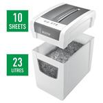 LEITZ Skartovačka "IQ Slim Home Office P4", 10 listů, příčný řez