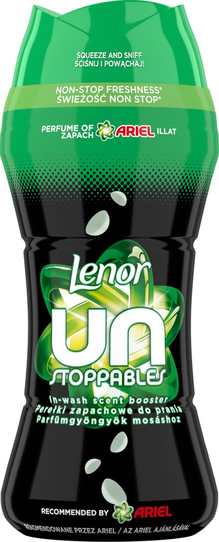 Lenor Unstoppables perličky Ariel 195g/15PD