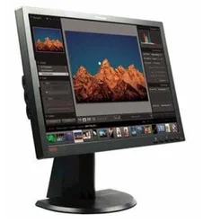 Lenovo 24" LCD L2440X, 1920x1200, 1000:1, 5ms, 300cd, 16:10, (White LED TN), pivot, USB hub, DVI, DisplayPort