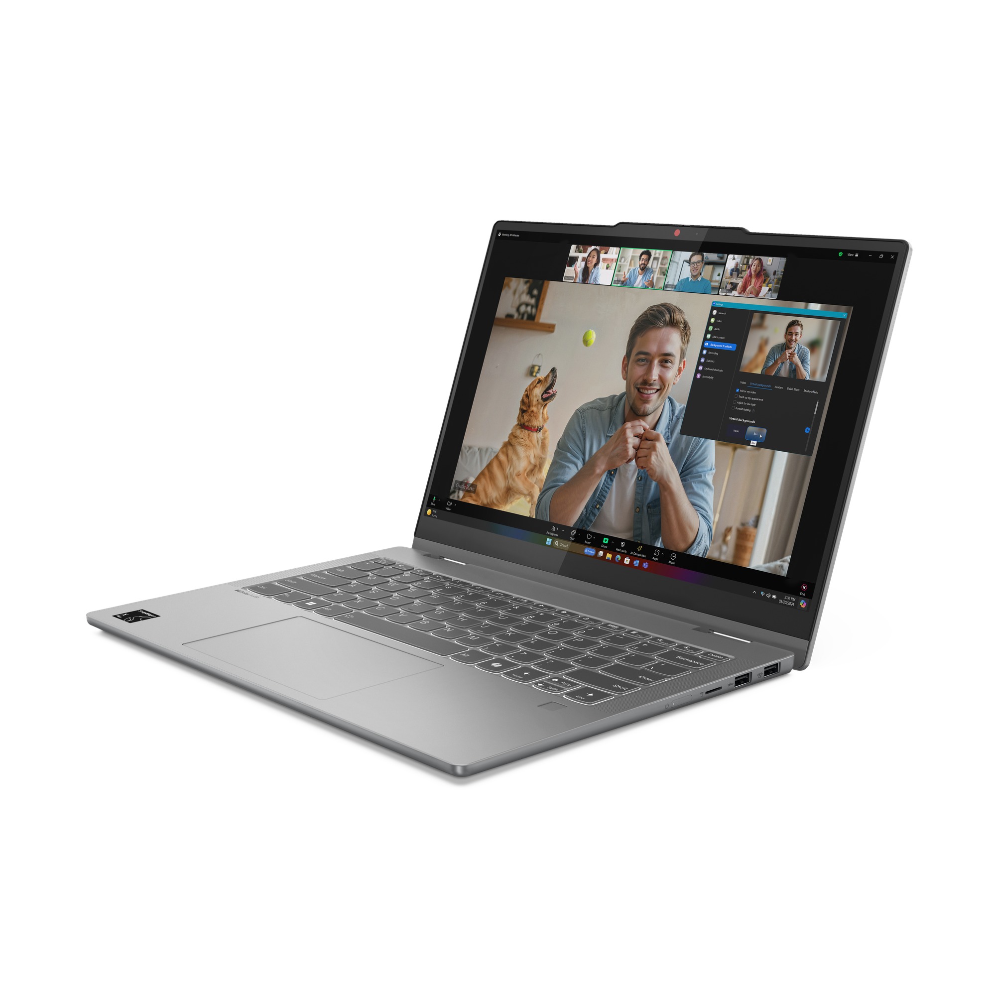 Lenovo IdeaPad 5 2-in-1 14Q8X9 Luna Grey (83GH0014CK)