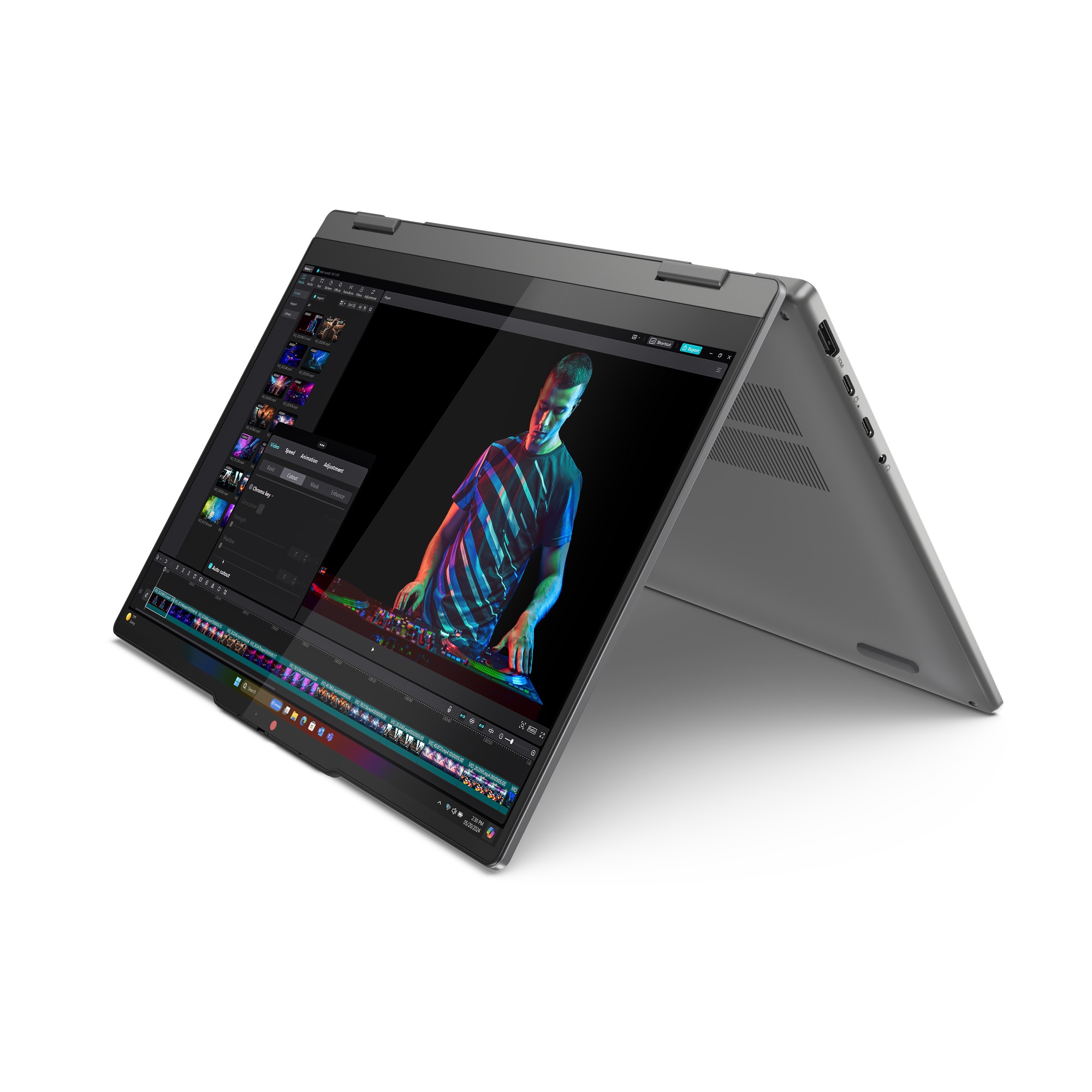 Lenovo IdeaPad 5 2-in-1 14Q8X9 Luna Grey (83GH0015CK)