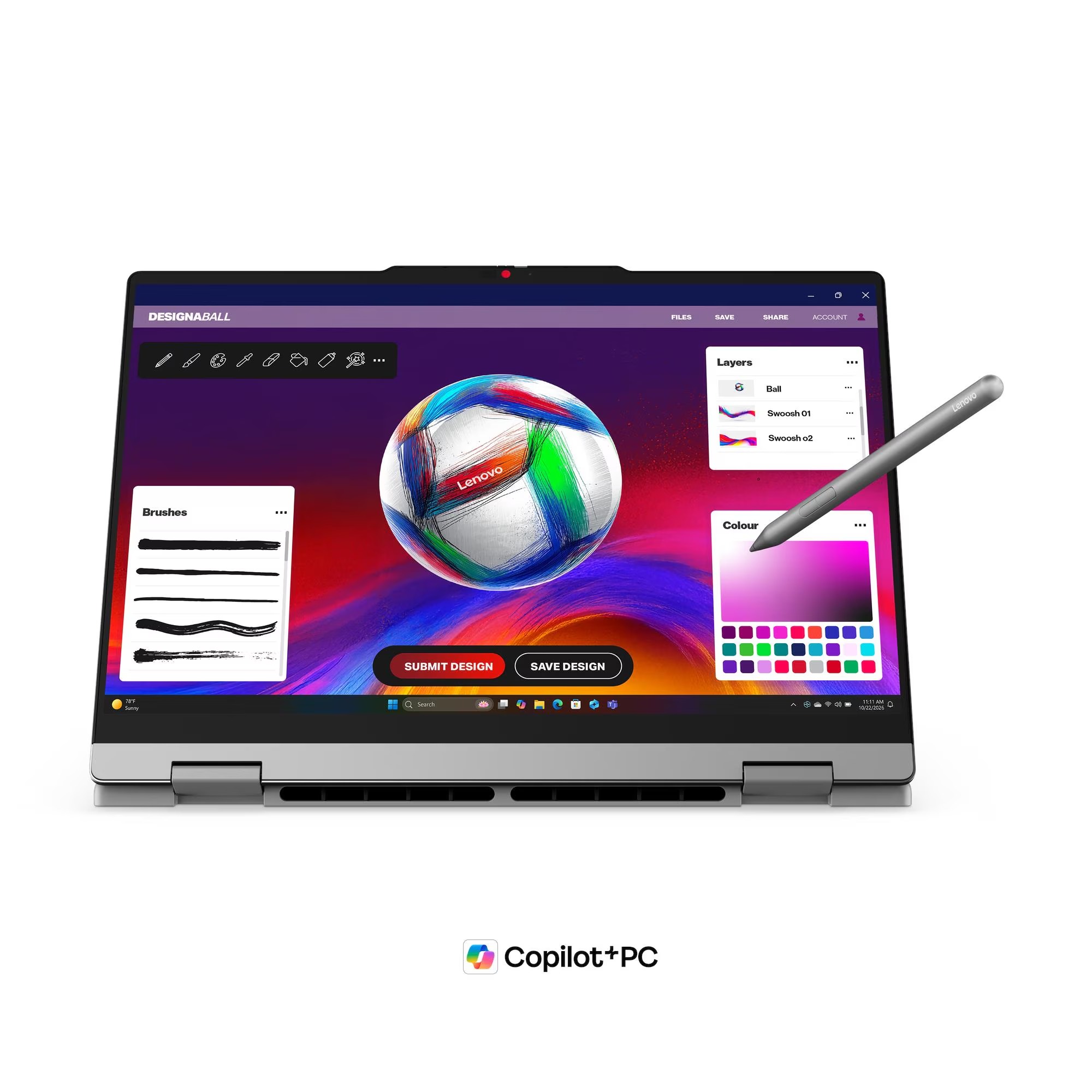 Lenovo IdeaPad 5 2-in-1 14Q8Y11 Luna Grey (83UK0017CK)
