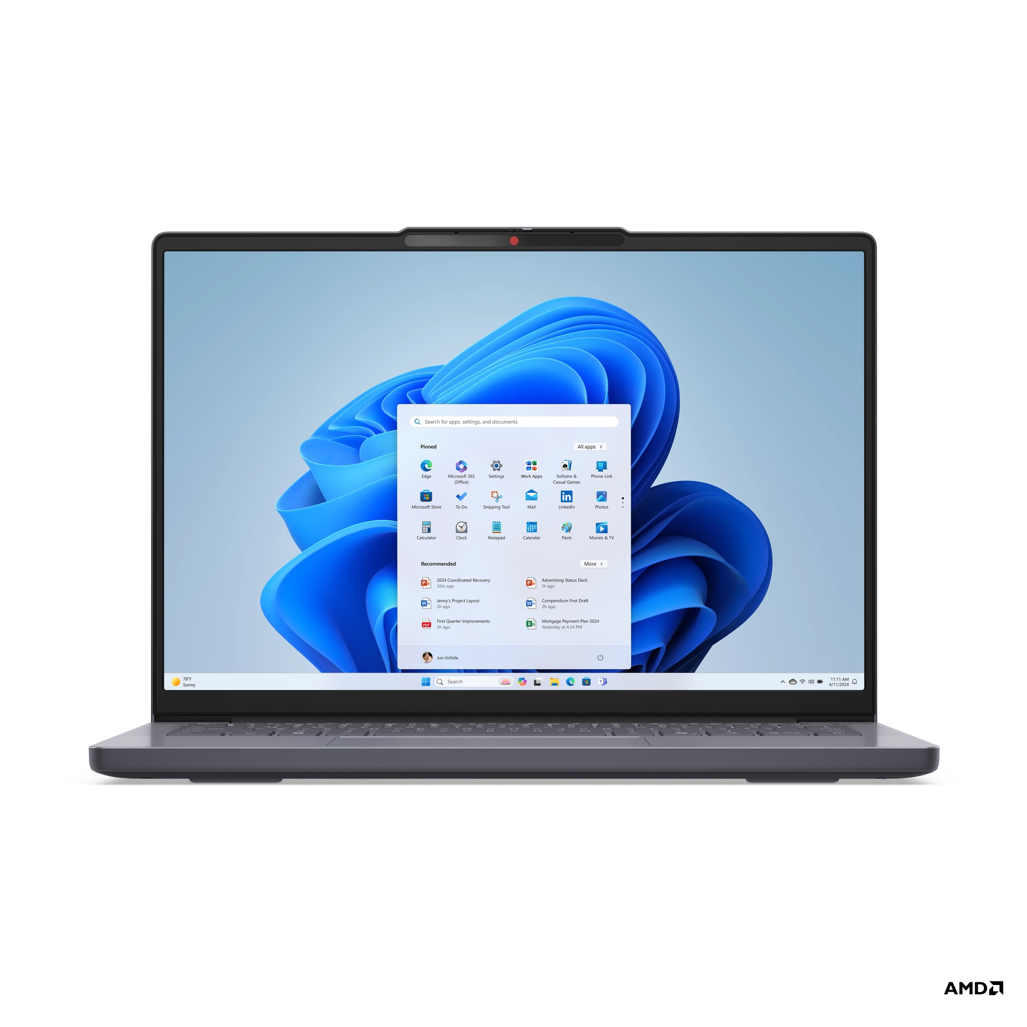 Lenovo IdeaPad Slim 3 14AHP10 Luna Grey (83K9000RCK)