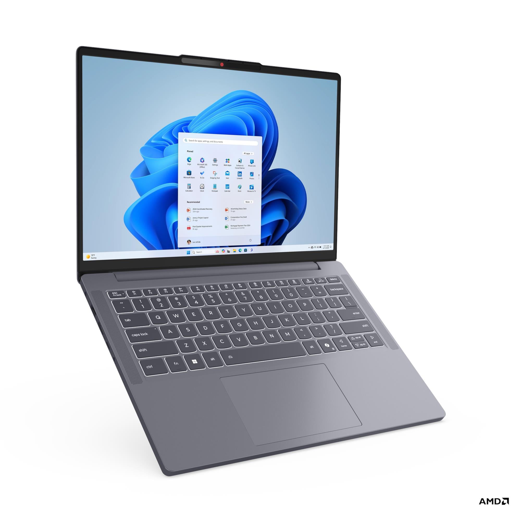 Lenovo IdeaPad Slim 3 14ARP10 Luna Grey (83K60091CK)