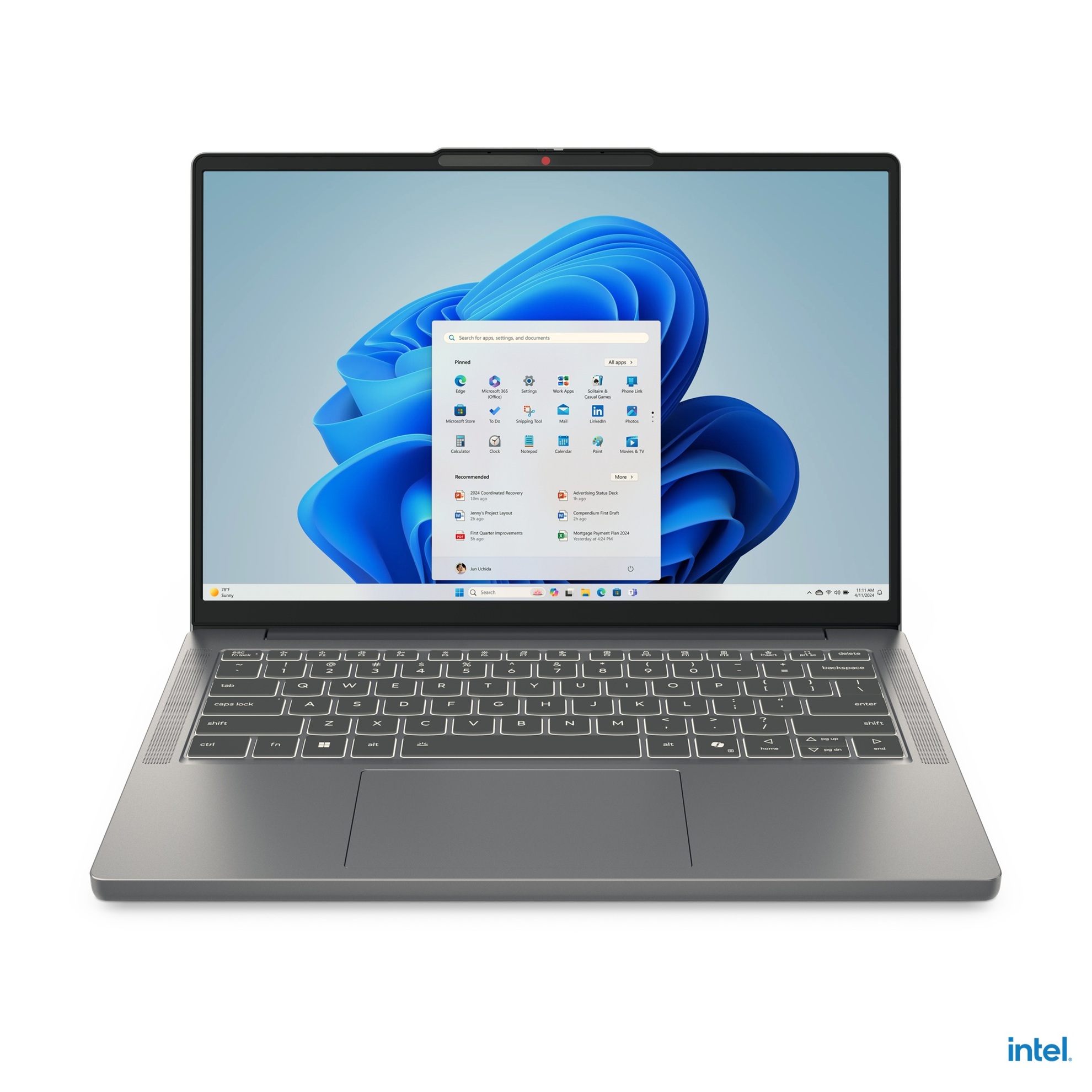 Lenovo IdeaPad Slim 3 14IRH10 Luna Grey (83K00052CK)