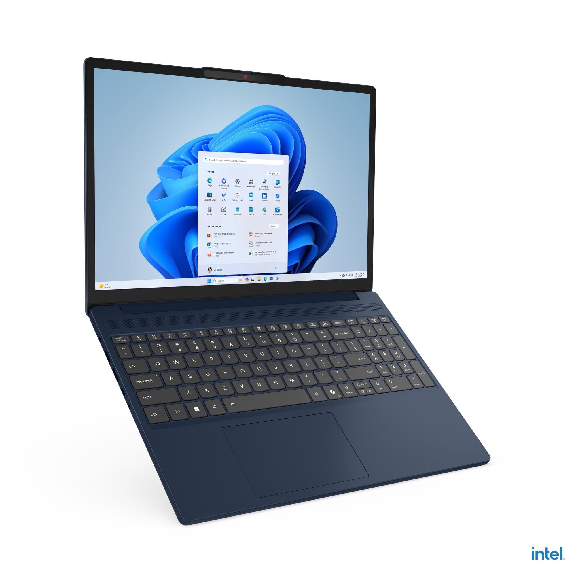 Lenovo IdeaPad Slim 3 15IRH10 Cosmic Blue (83K101JUCK)