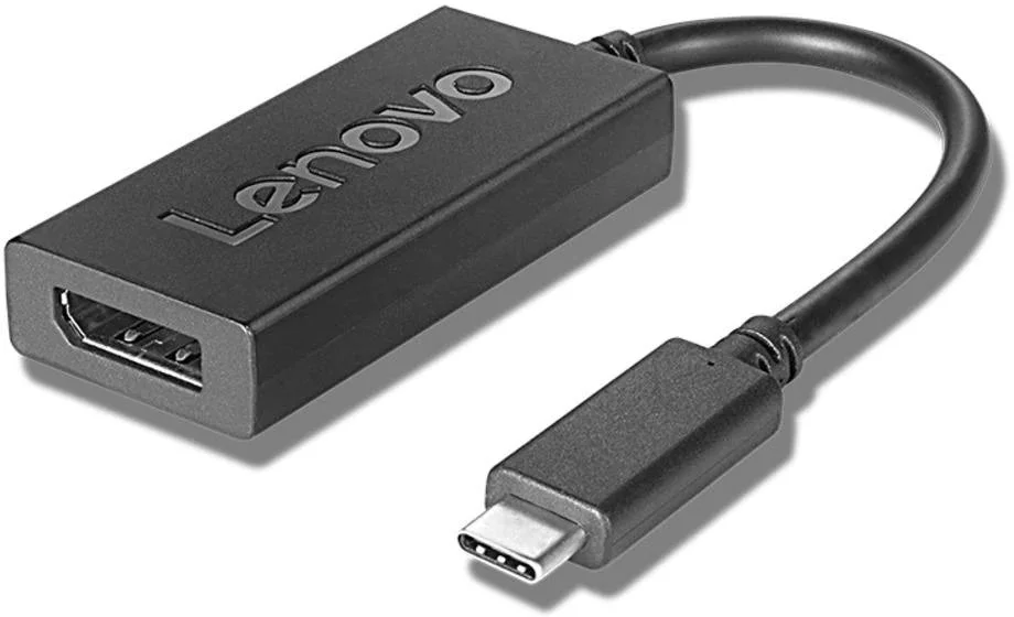 Lenovo kábel redukcie USB-C to DisplayPort, 20cm 4X90Q93303