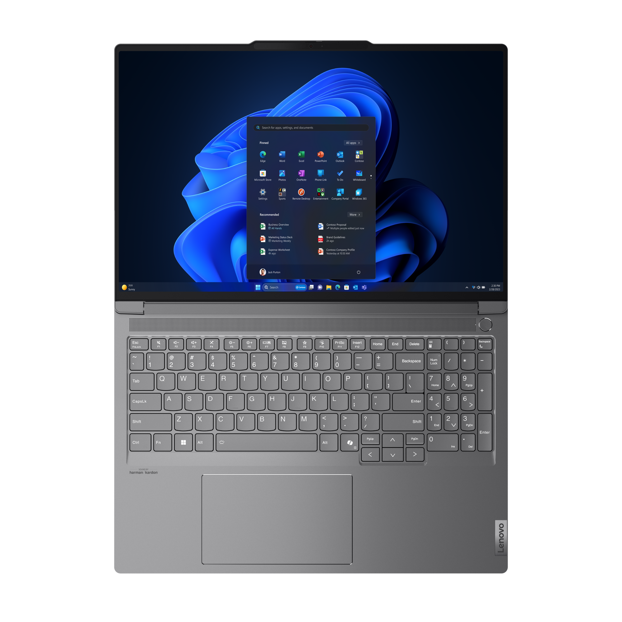 Lenovo ThinkBook 16p G5 IRX Storm Grey (21N5001BCK)