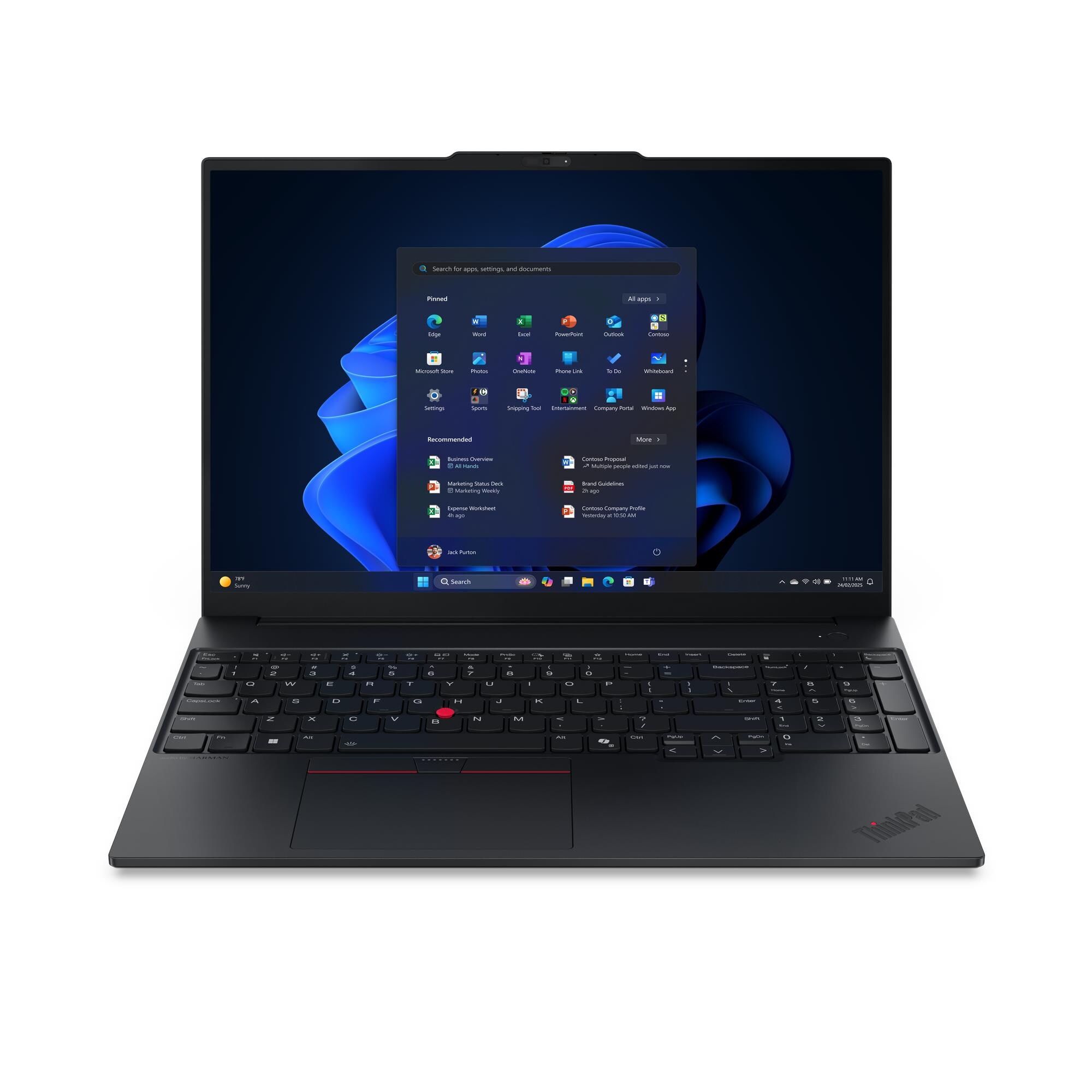 Lenovo ThinkPad E16 Gen 3 Black (22AY0020CK)