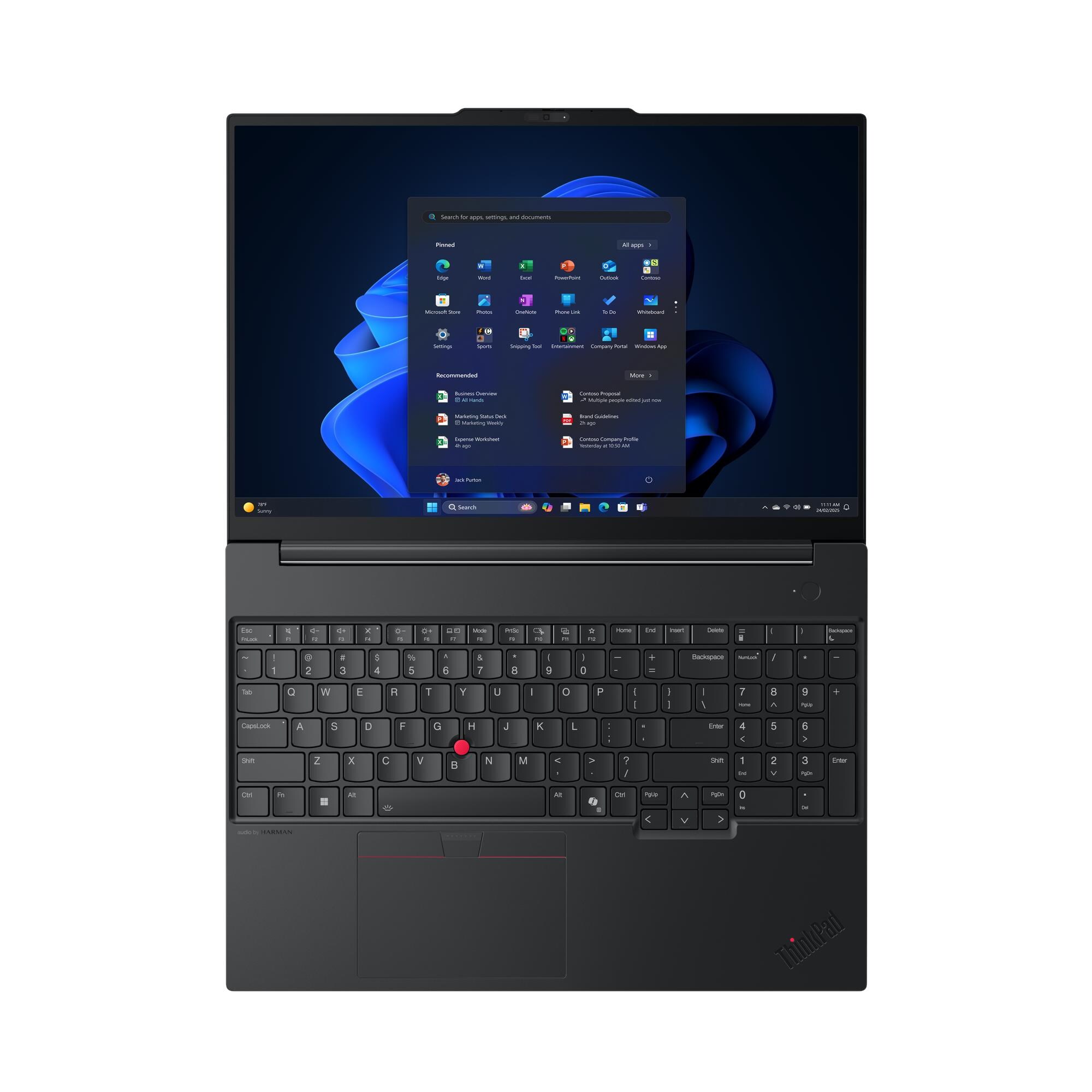 Lenovo ThinkPad E16 Gen 3 čierny (22AY0020CK)