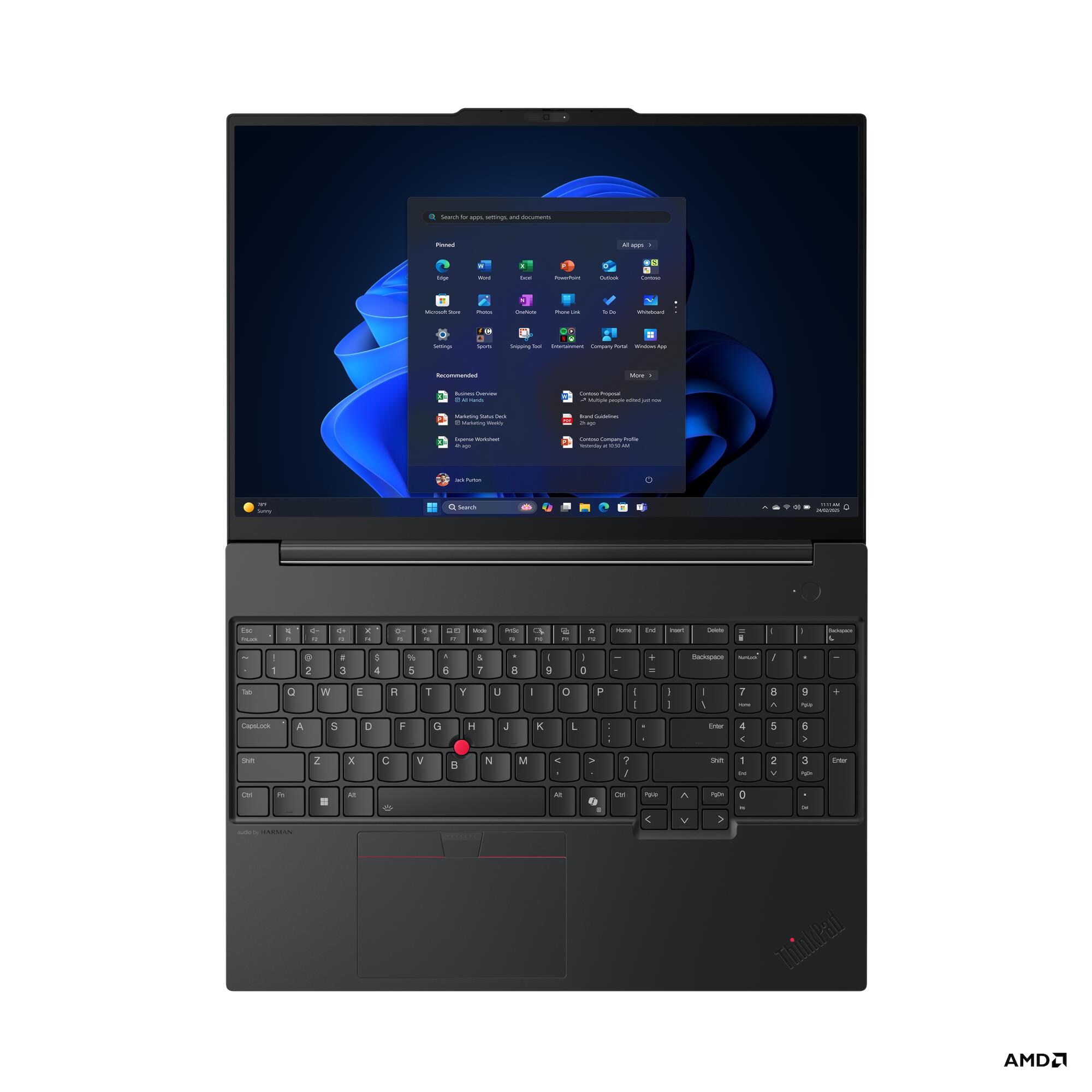 Lenovo ThinkPad E16 Gen 4 Black (21Y4003UCK)