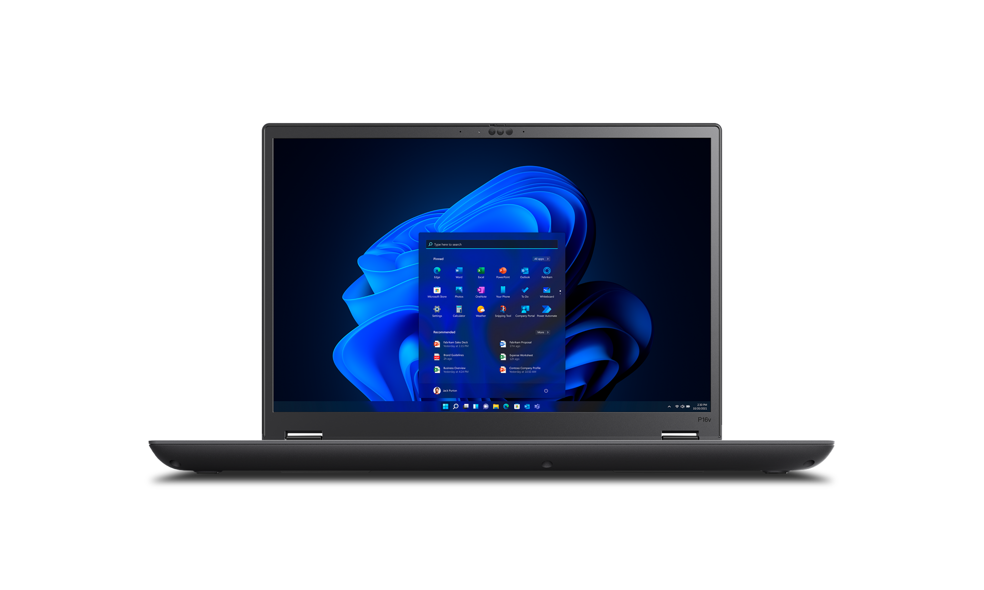 Lenovo ThinkPad P16v G2 Black (21KX000JCK)