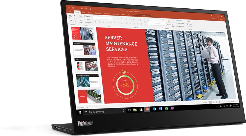 Lenovo ThinkVision M14 14" (61DDUAT6EU)