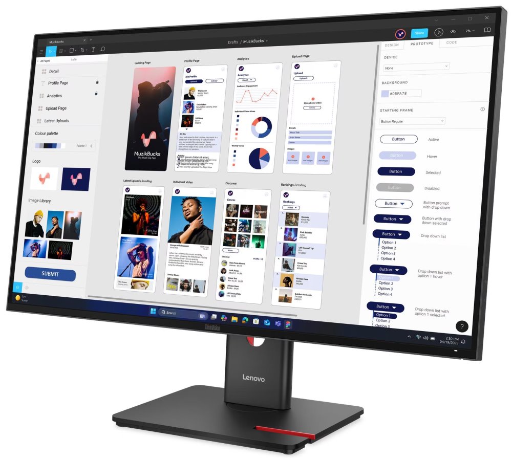 Lenovo ThinkVision T32UD-40 (64B0GAT1EU)