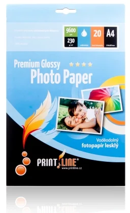 Lesklý fotografický papier PrintLine A4 Premium