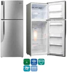 LG Chladnička GT5132PVCA stříbrná - horní mraznička, A, 211l/77l, Multi Air Flow, LED display, NO FROST