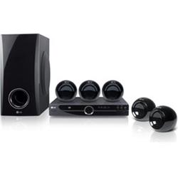 LG Domácí kino HT304SU, 300W (5x45W +75W), CD, CD-R/RW, DVD, DVD+-R/RW, SCART, USB, HDMI