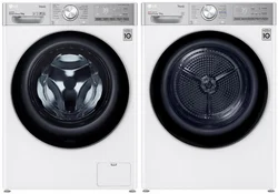 LG F69V10VW2W + RC91V9AV2QR (set pračky a sušičky)