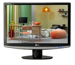 LG W2252S-PF 22" LCD Piano Black, 10000:1, 5ms