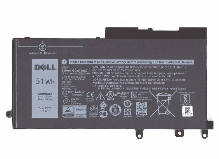 Li-ion batéria DELL 451-BBZT 51Wh