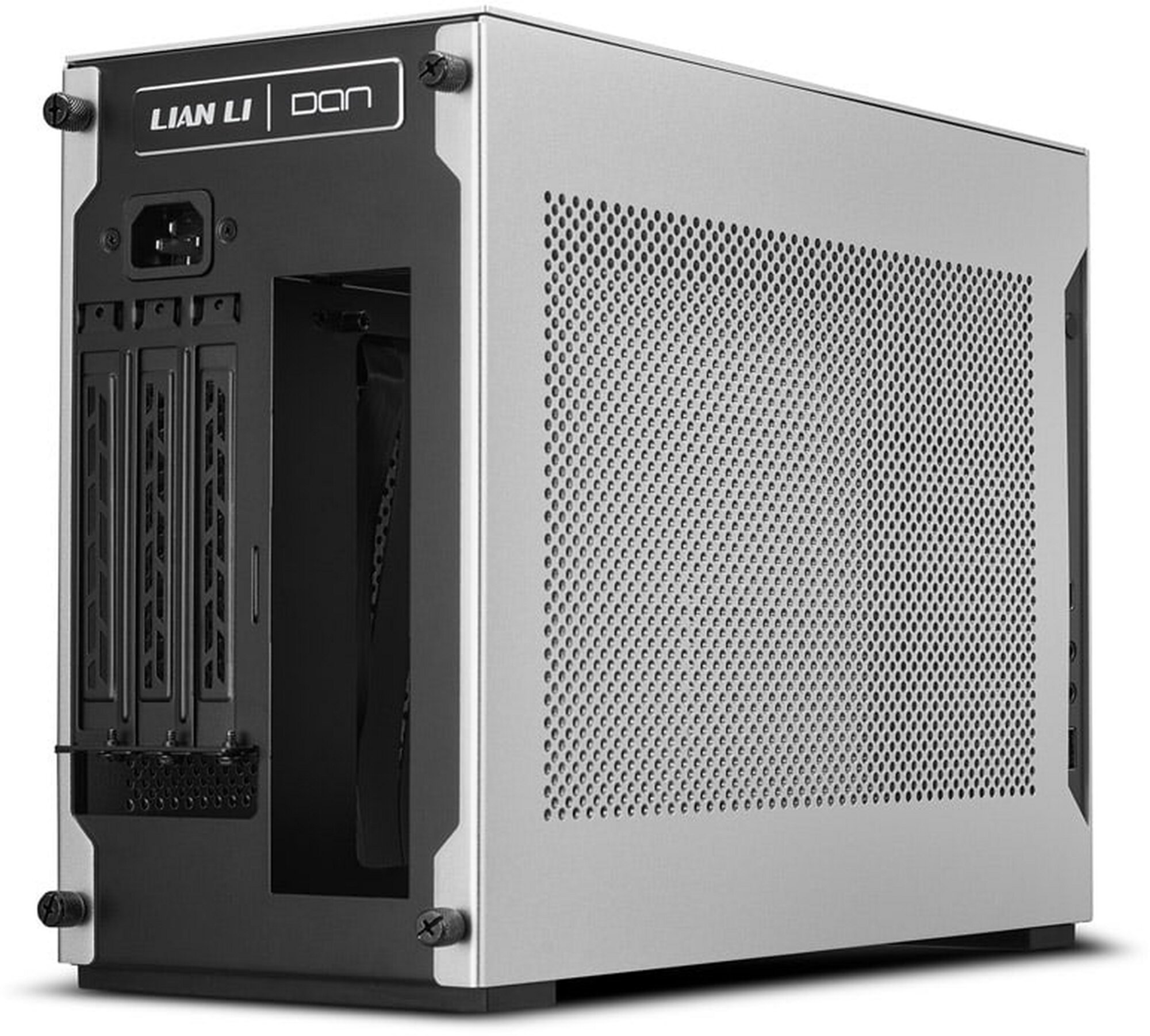 Lian Li DAN Cases A4-H2O A4 Mini-ITX, strieborná