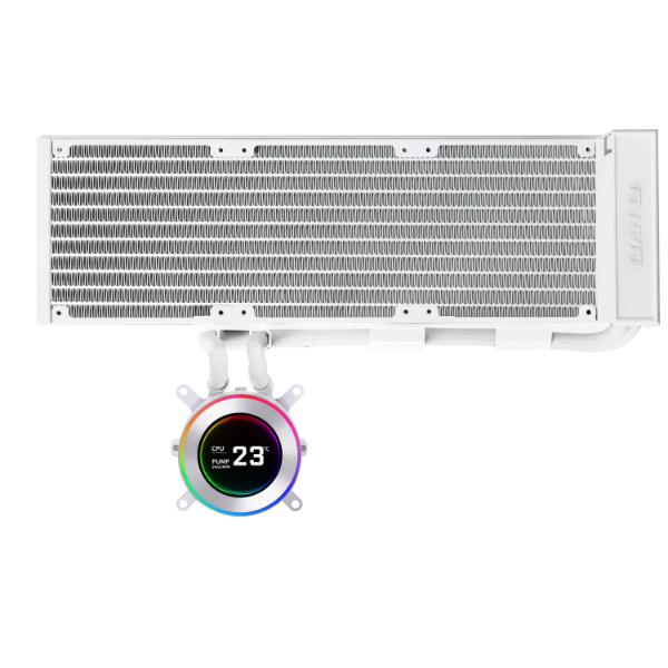 Lian Li HydroShift II LCD-C 360CL ARGB, bílá