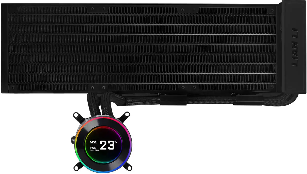 Lian Li HydroShift II LCD-C 360N, černá