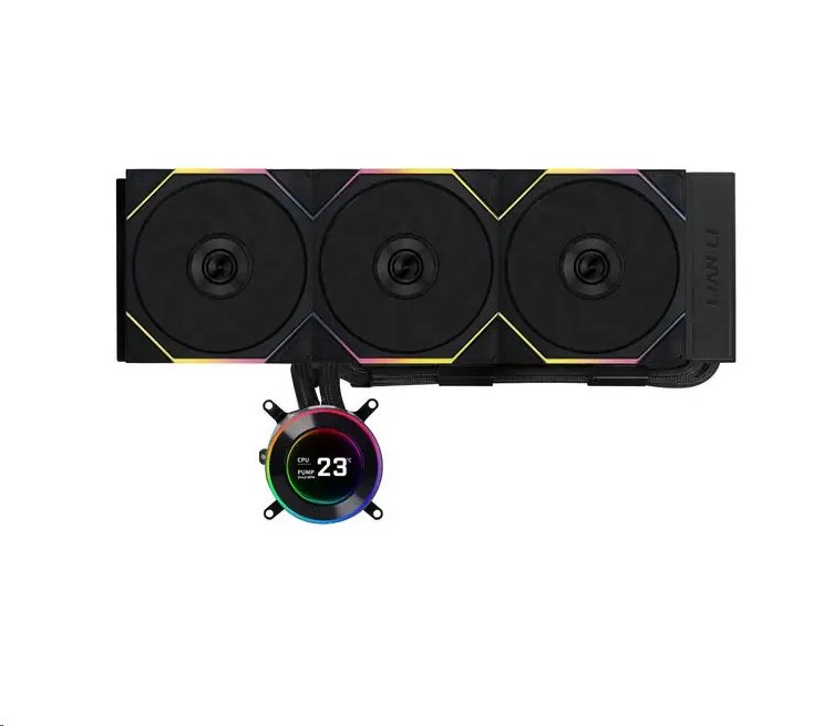 Lian Li HydroShift II LCD-C 360TL, černá