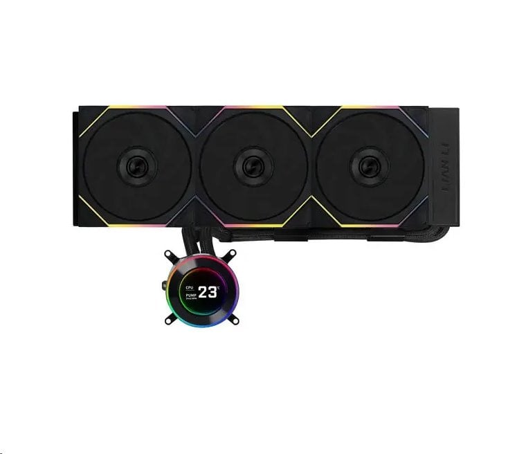 Lian Li HydroShift II LCD-C 360TL, černá