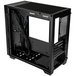 Lian Li LANCOOL 205M Mesh Micro ATX Case, tvrzené sklo - černá