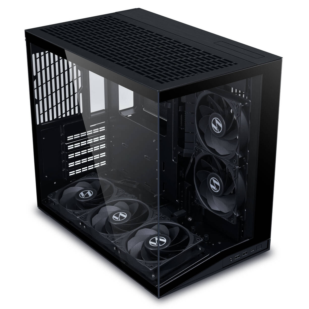 Lian Li O11 Dynamic Mini V2 Flow, černá