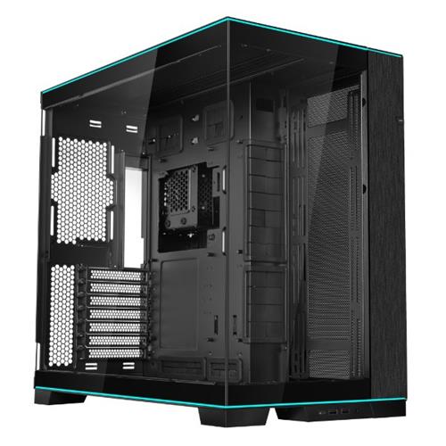 Lian Li O11D EVO RGB, tvrdené sklo, čierna