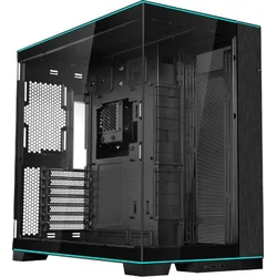 Lian Li O11D EVO RGB, tvrdené sklo, čierna