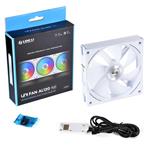 Lian Li UNI FAN AL120 RGB PWM ventilátor - 120 mm, biely