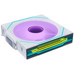 Lian Li UNI FAN SL-INF Wireless Reverse 120mm, bílá