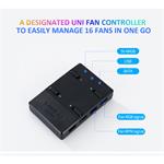 Lian Li UNI FAN SL140 RGB 140mm (2ks), bílá