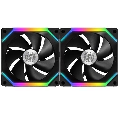 Lian Li UNI FAN SL140 RGB PWM ventilátor, 2 balení včetně regulátoru - 140mm, černý