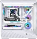 Lian Li Vector V100 RGB, biela