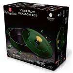 Liatinový pekáč BerlingerHaus Emerald Collection s vekom, 26 cm