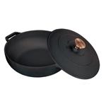 Liatinový pekáč s pokrievkou BerlingerHaus Black Rose Collection, 26 cm