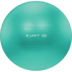 LifeFit Anti-Burst 65 cm, tyrkysový gymnastický míč