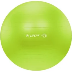 LifeFit Anti-Burst 75 cm, zelený gymnastický míč
