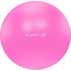 LifeFit Anti-Burst 85 cm, ružová gymnastická lopta