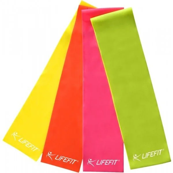 LifeFit Flexband 0,35 ružová fitness guma