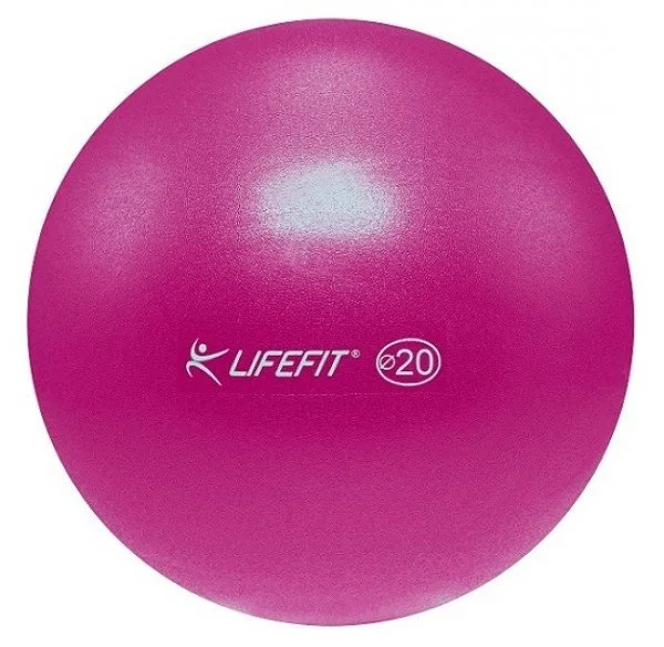 LifeFit Overball 20cm, bordó míč